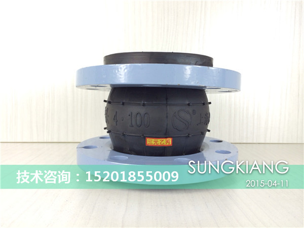 EPDM三元乙丙橡膠軟接頭可使用在100度沸水中嗎？
